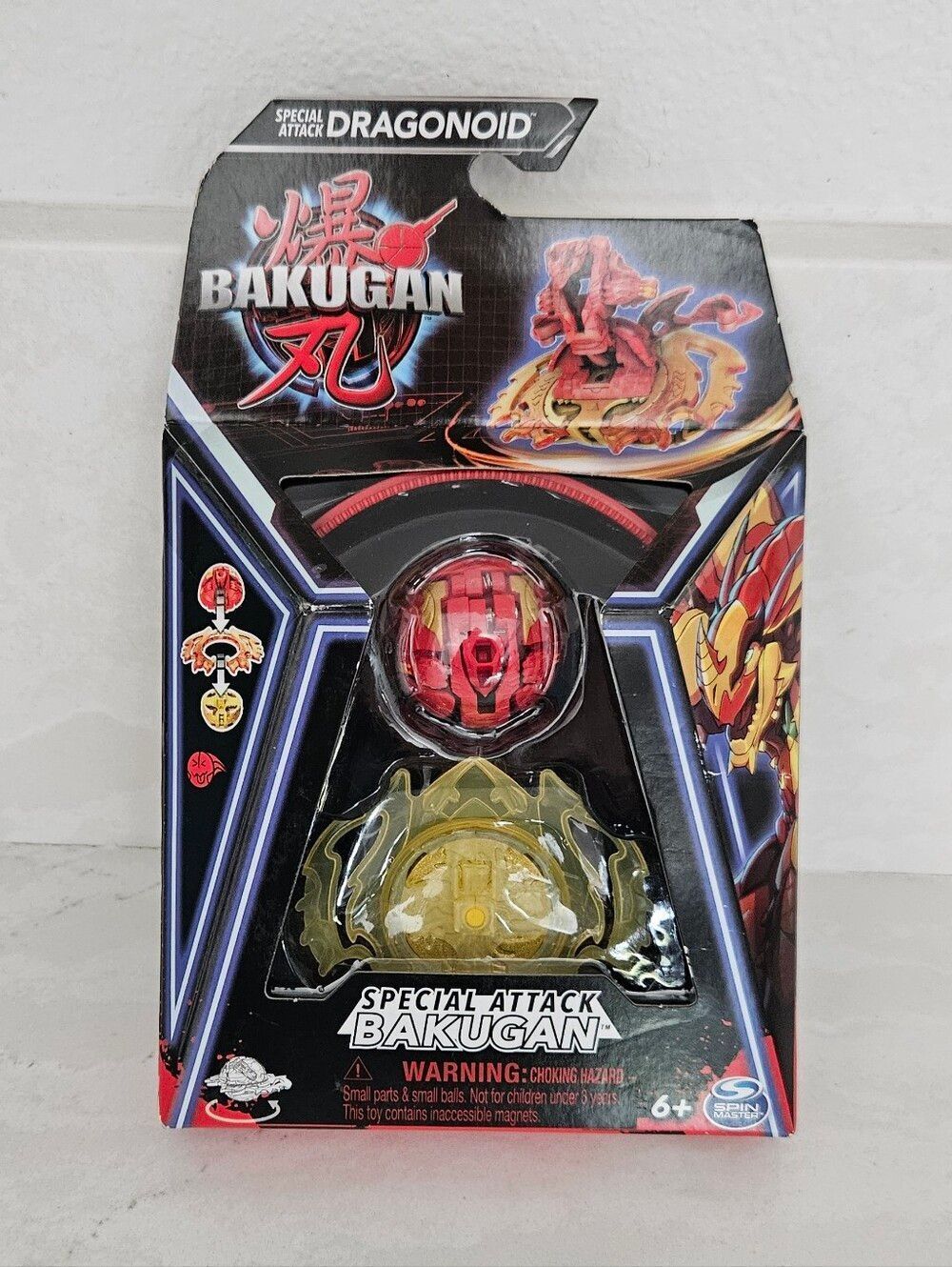 Bakugan Special Attack Dragonoid Set Red and Gold
